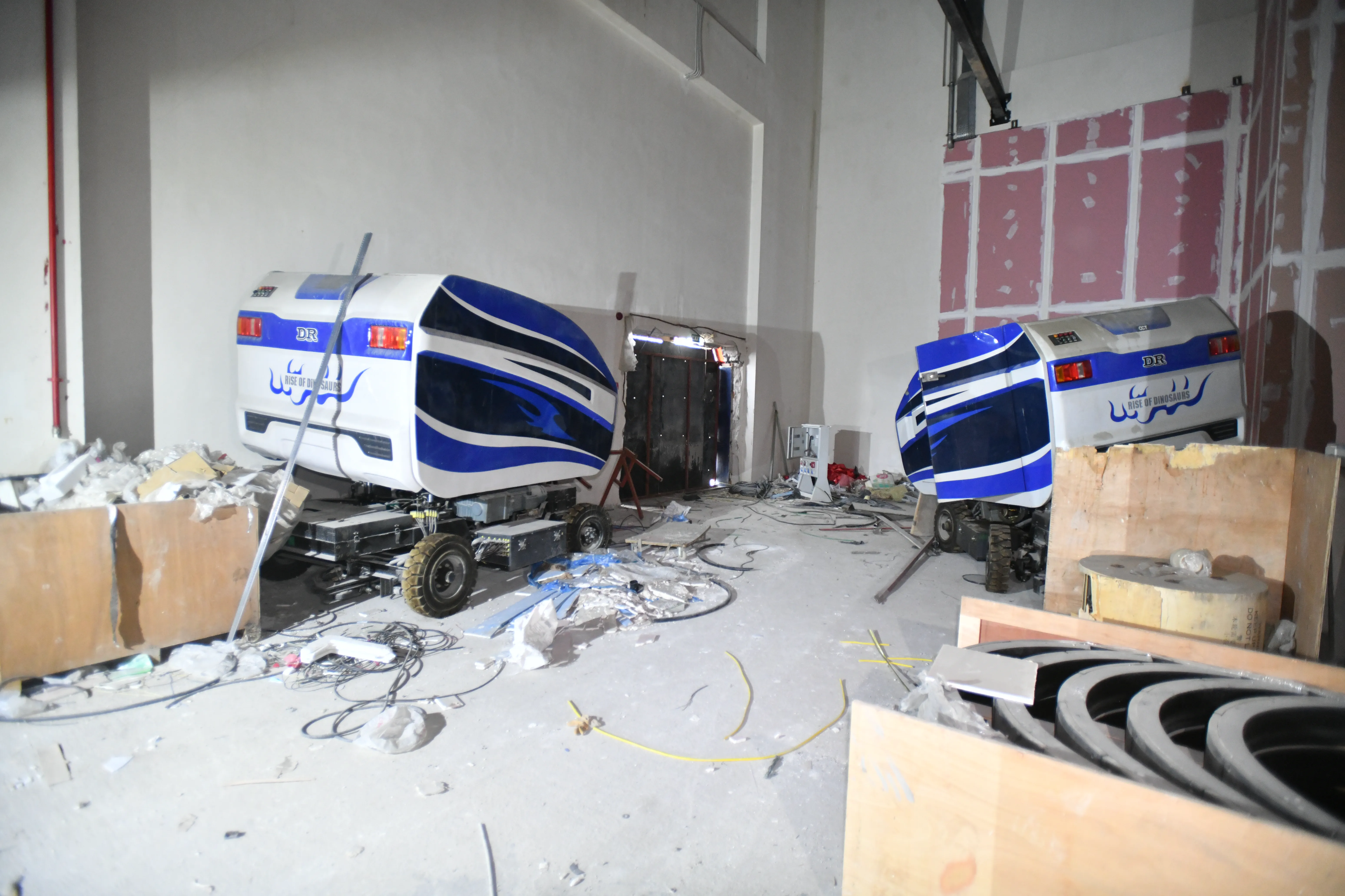 Simulators left rotting in warehouse