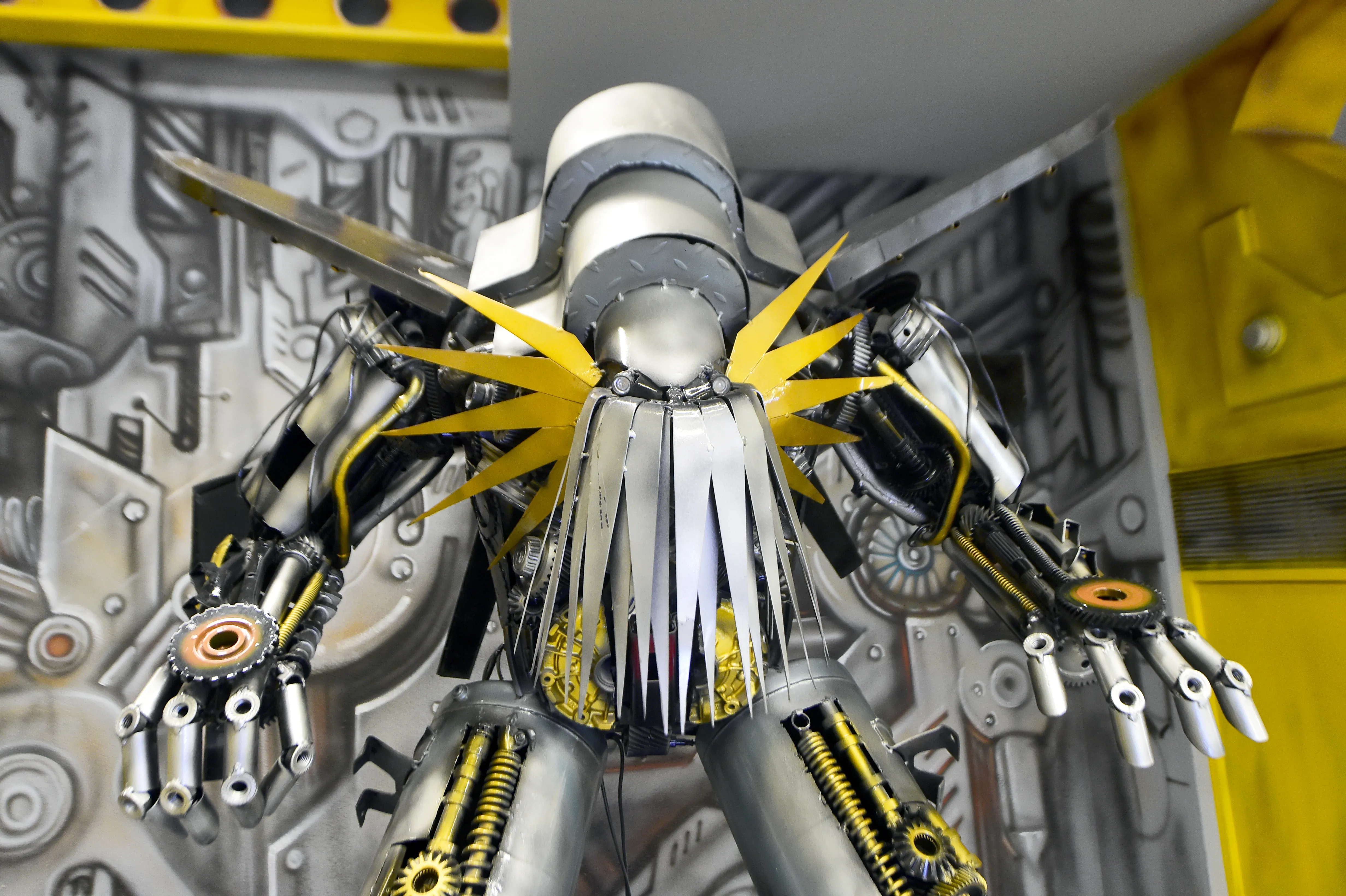 Robot upper torso detail
