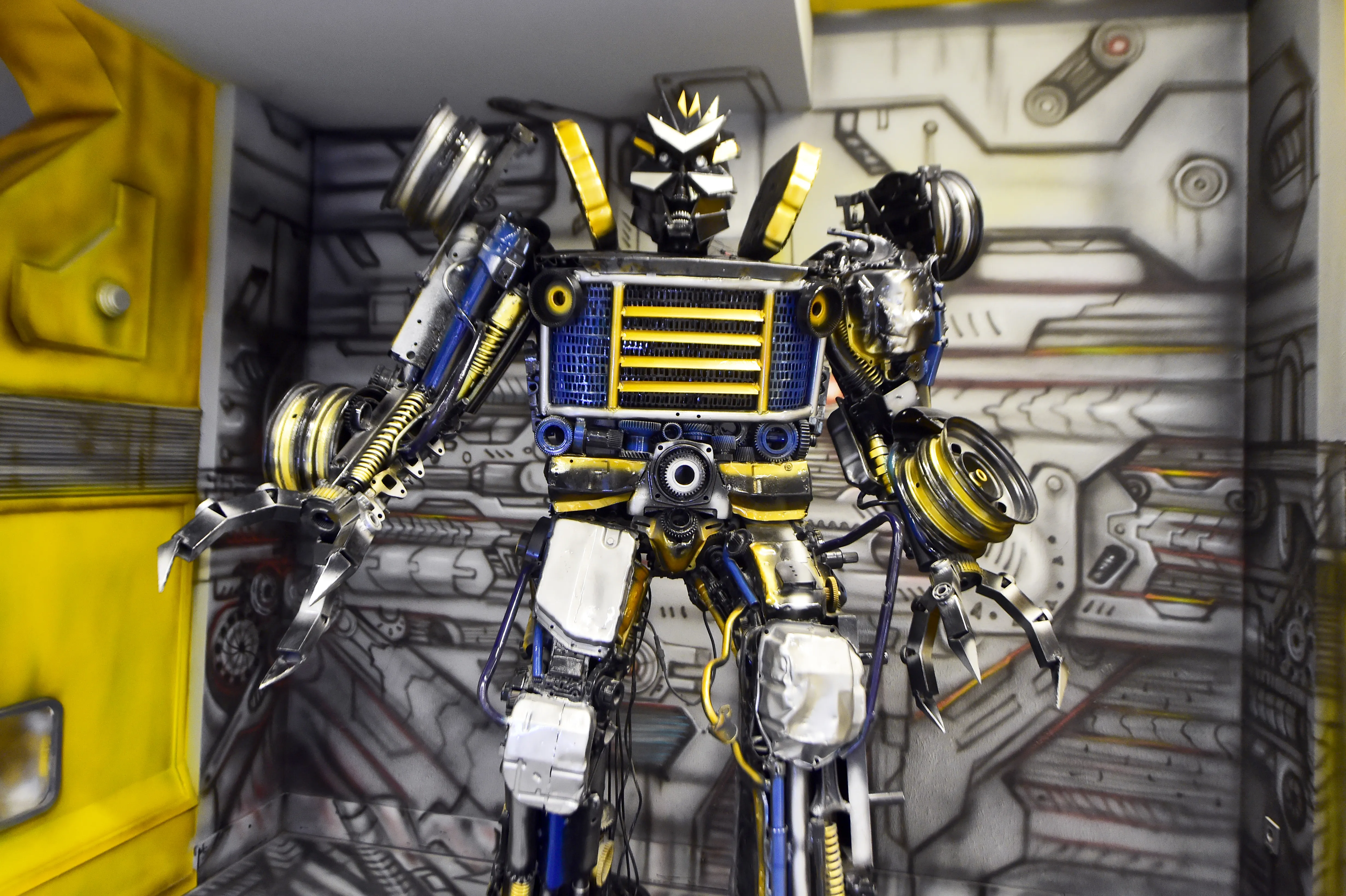 Transformers robot detail